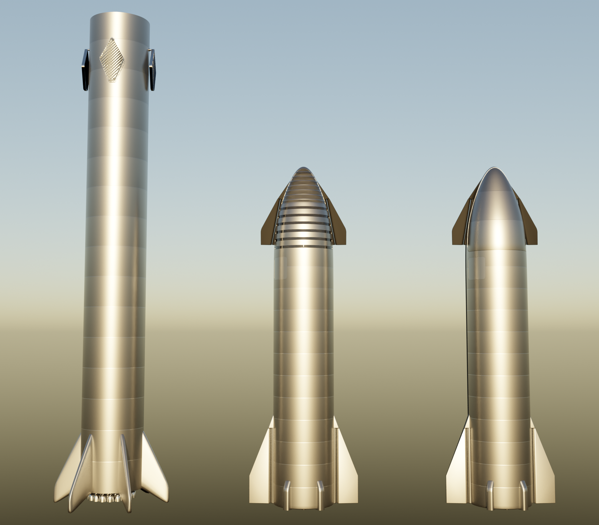 Space X Starship and Super Heavy (crew + cargo) preview image 1
